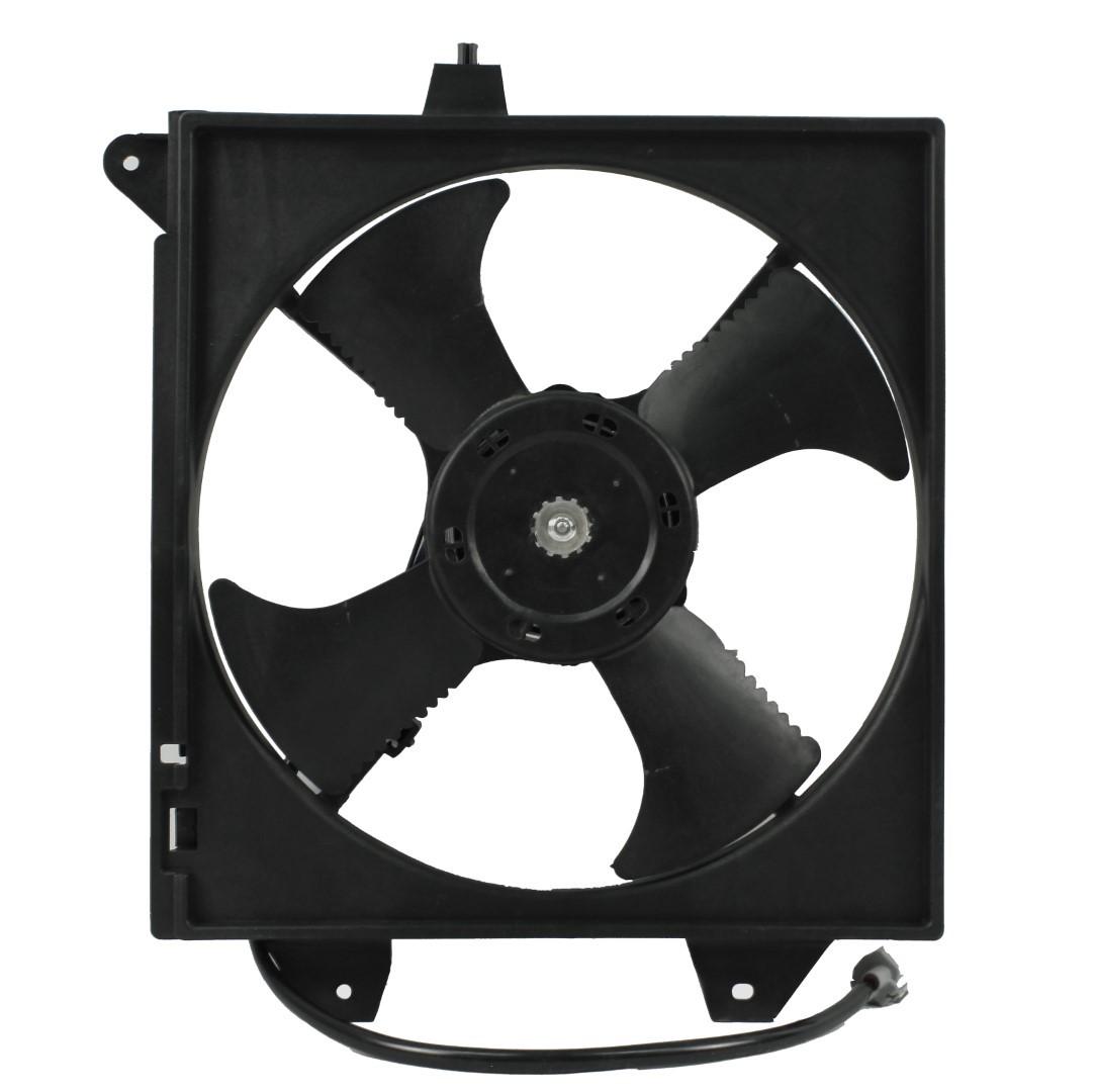Motoventilador Automotríz Mitsubishi Lancer 02-07 4 Aspas marca Deyac