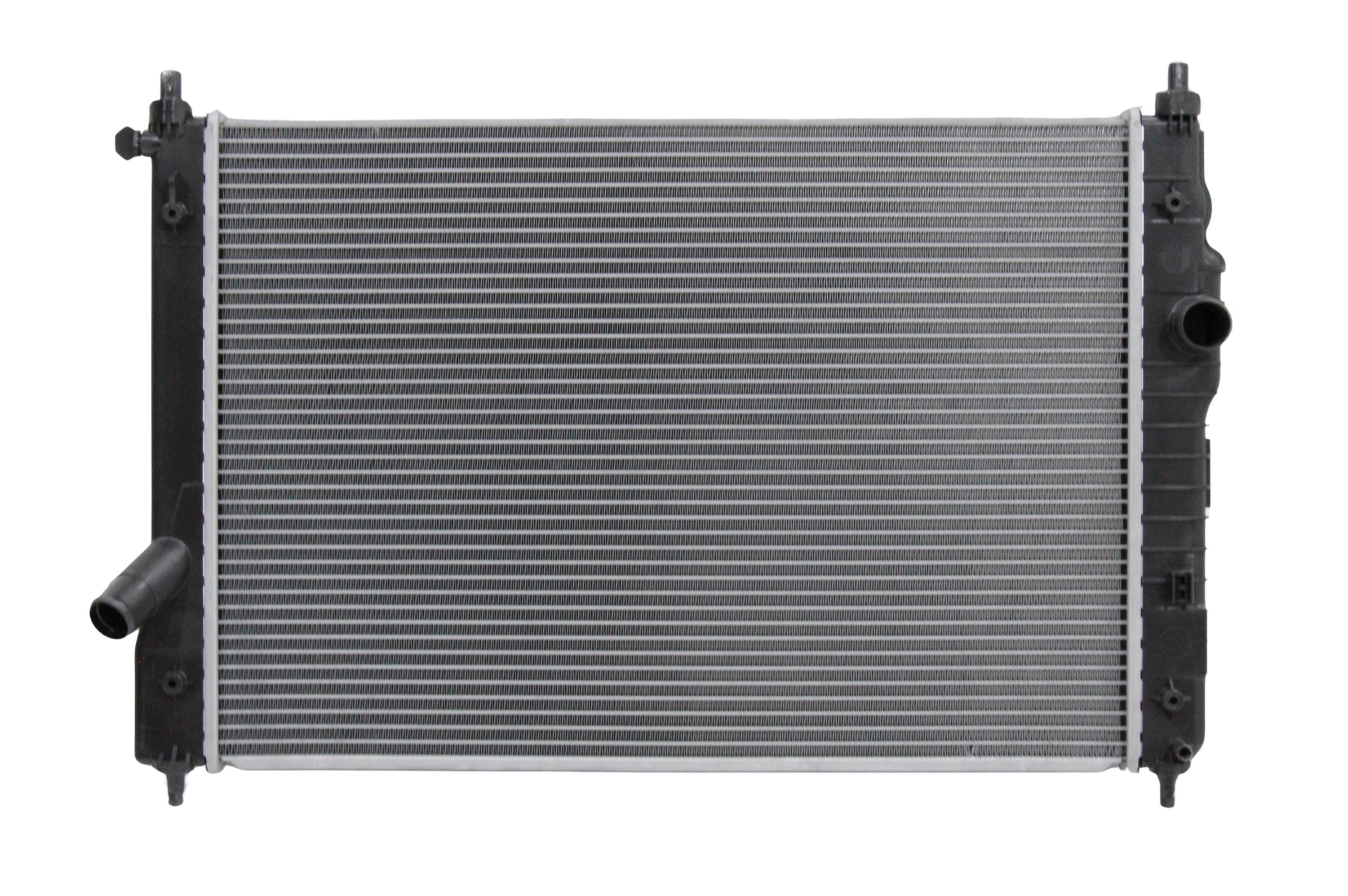 Radiador Automotriz GM Aveo T/M 10-17 marca Deyac