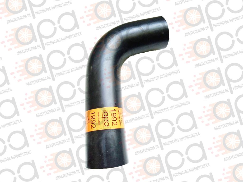 Manguera radiador inferior APA1992 Dina Navistar (92-02) 2 1/2" x 15" (90º)