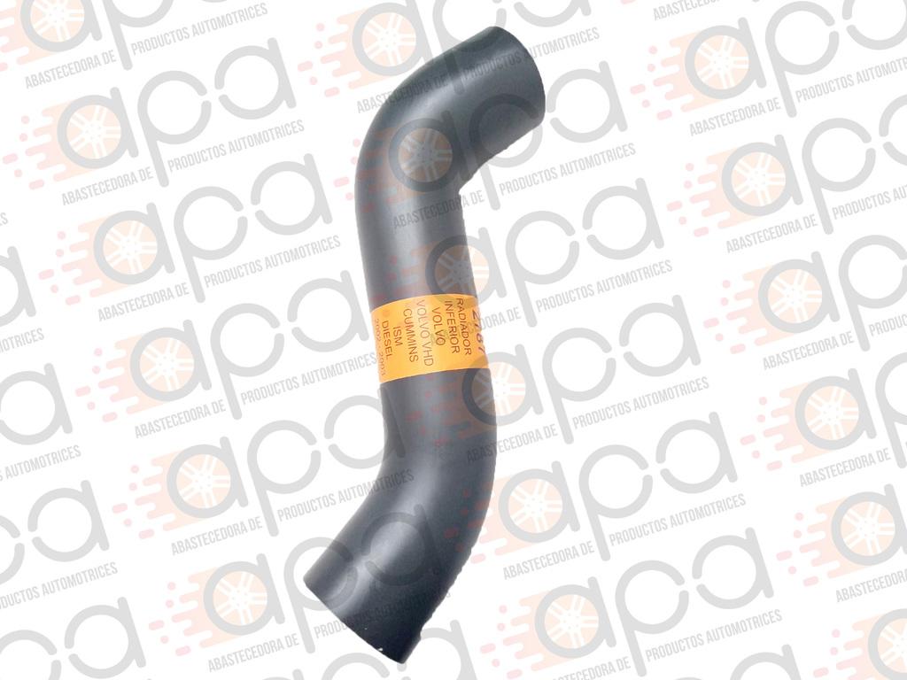 Manguera radiador inferior APA2787 Volvo VHD (02-03) 2 1/4" x 2 7/16" x 15 1/2"