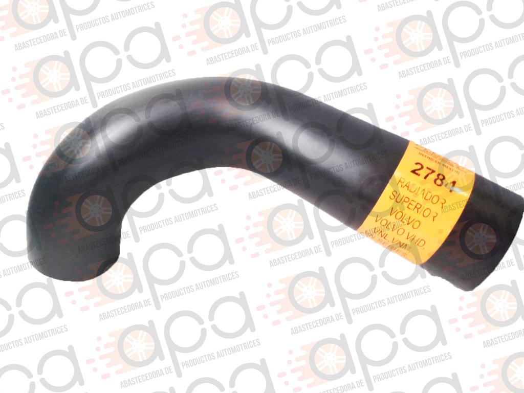 Manguera radiador superior APA2784 Volvo VN/VNL/VNM/VHD 2 1/4"-2 3/8" x 17"