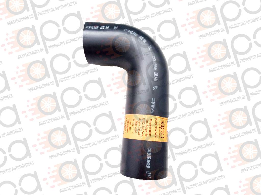 Manguera radiador inferior APA2427 Freightliner FLD Cummins/Classic XL (02-04) 3" x 15" (90º)