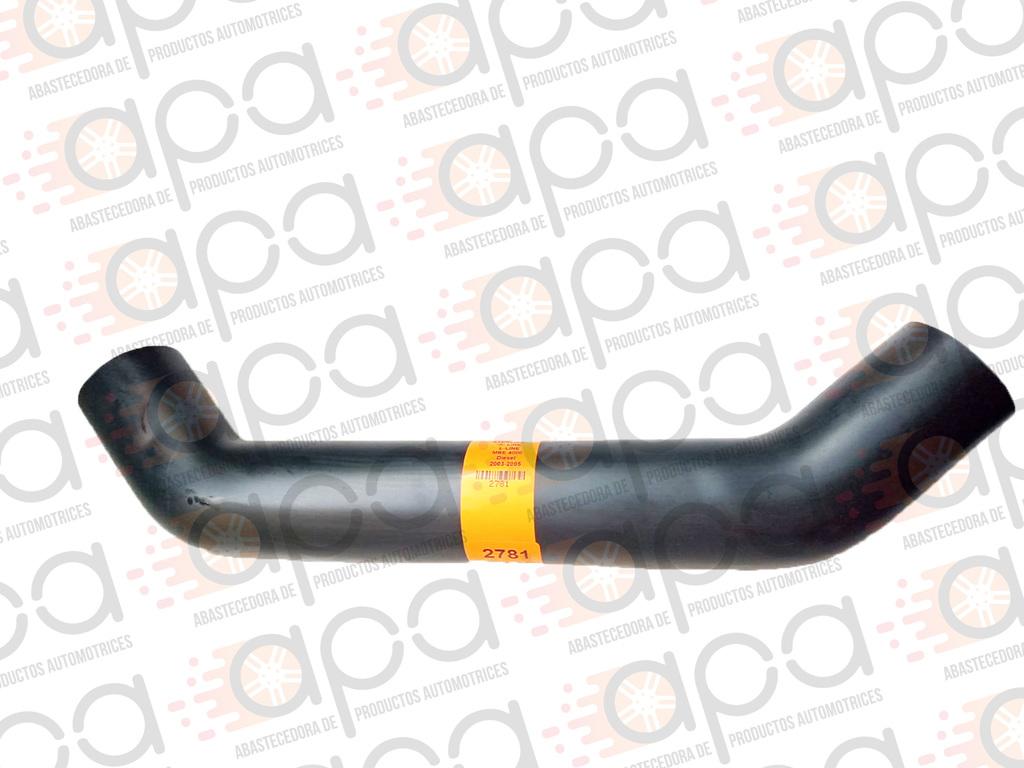 Manguera radiador superior APA2781 Mercedes-Benz MBE 4000 (03-05) largo 23"
