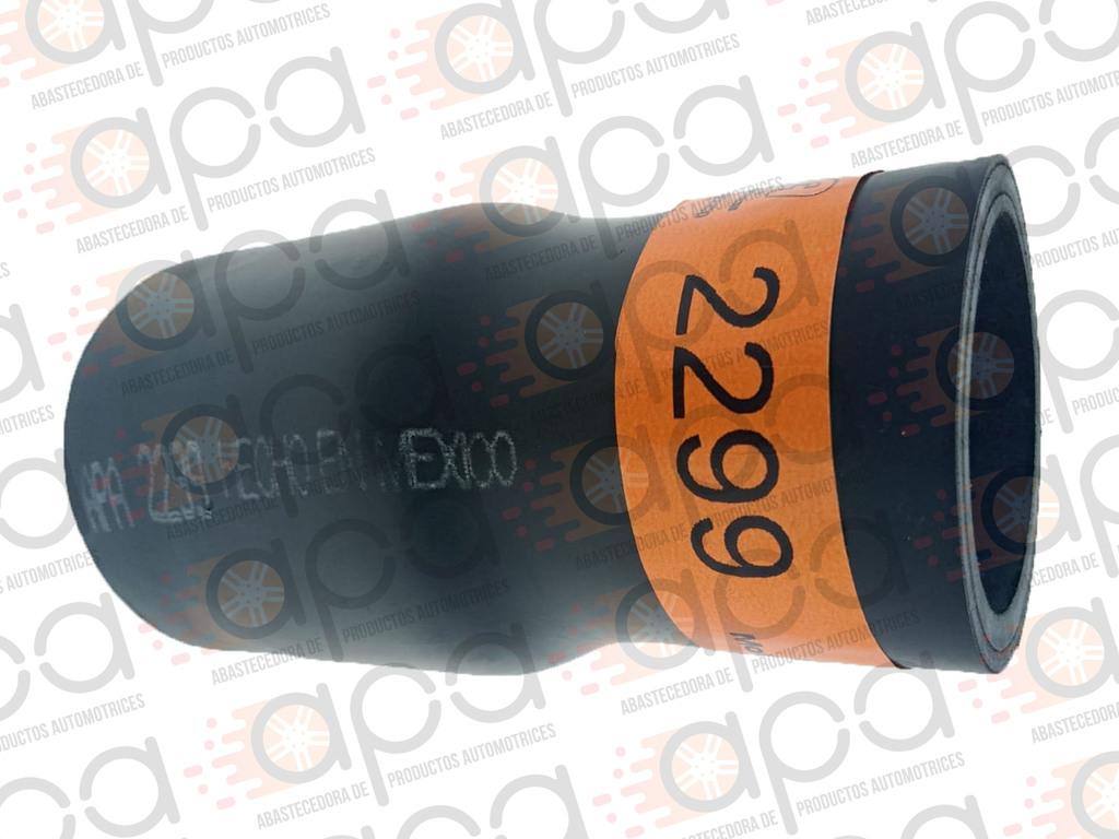 Manguera radiador inferior APA2299 Mercedes-Benz Camión Urbano (99-02) 1 3/4" - 2 1/4" x 4 1/2" (RECTA)