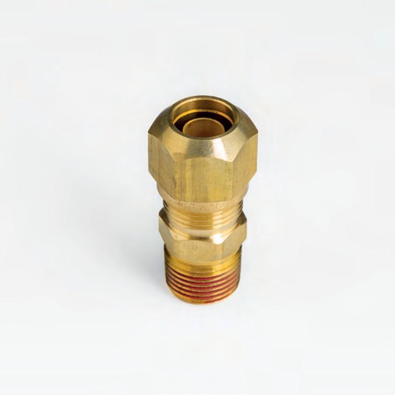 CONECTOR MACHO PARA FRENO DE AIRE MANGUERA 1/2 ROSCA 1/4