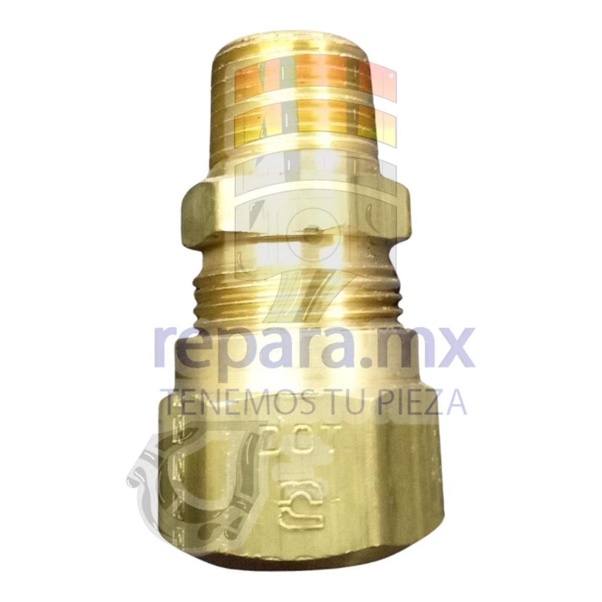 Conector macho para freno de aire manguera 5/8 rosca 3/8 NPT