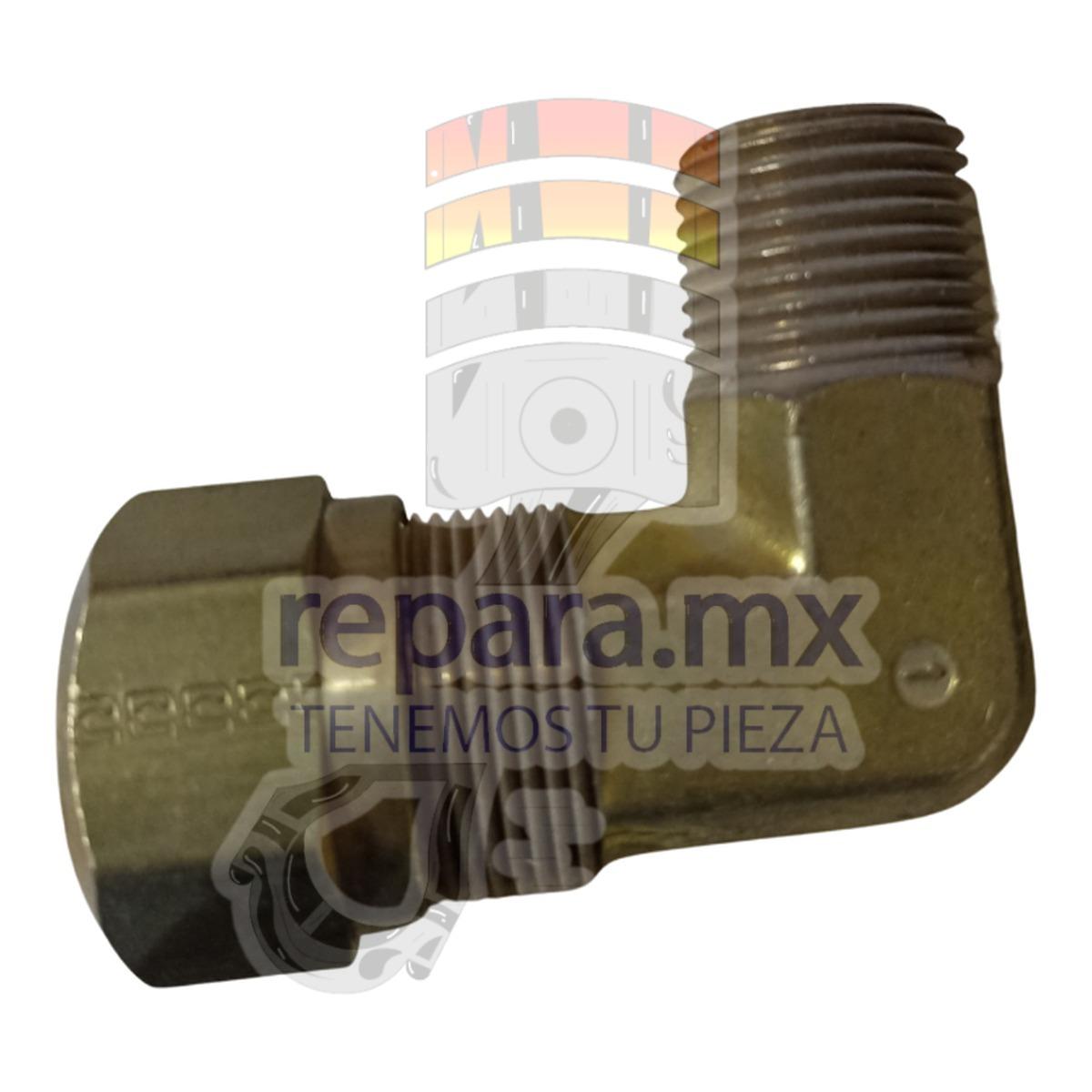 CODO MACHO 90 PARA FRENO DE AIRE MANGUERA 3/4 ROSCA 1/2 NPT