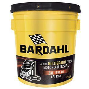 CUBETA 19 LITROS ACEITE MOTOR BARDAHL DIESEL OIL CI-4/SL 15W40