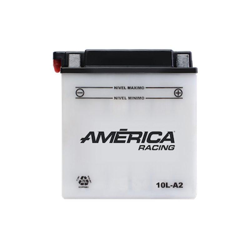 Motobatería América 10L-A2 (120 CCA), convencional marca America
