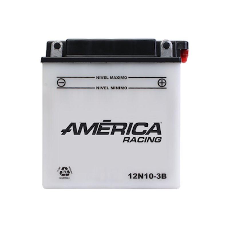 Motobatería América 12N10-3B (100 CCA), convencional marca America