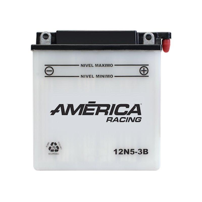 Motobatería América 12N5-3B (35 CCA), convencional marca America