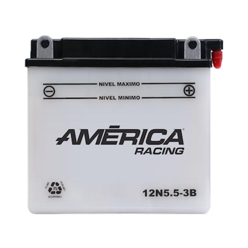 Motobatería América 12N5.5-3B (55 CCA), convencional marca America