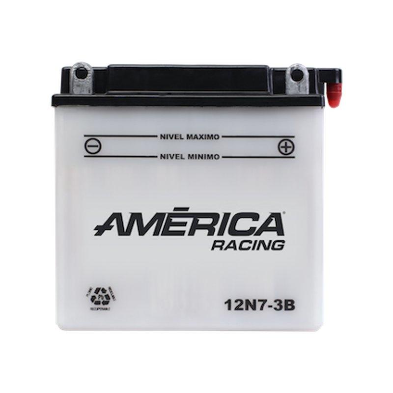 Motobatería América 12N7-3B (70 CCA), convencional marca America