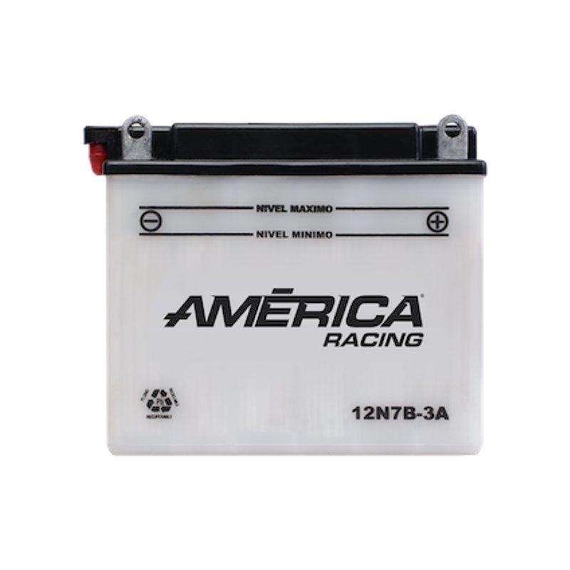 Motobatería América 12N7B-3A (70 CCA), convencional marca America