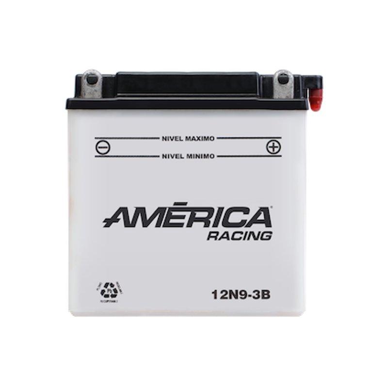 Motobatería América 12N9-3B (85 CCA), convencional marca America