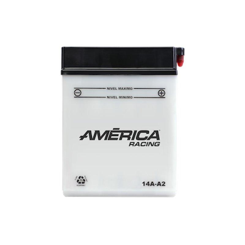 Motobatería América 14A-A2 (175 CCA), convencional marca America