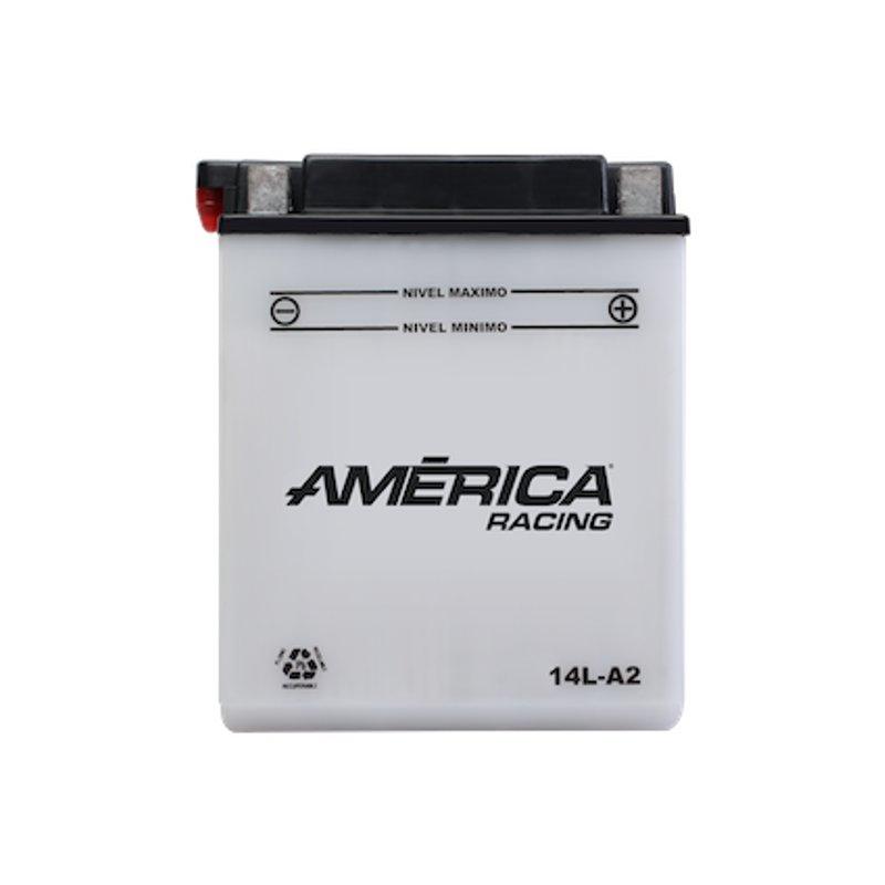 Motobatería América 14L-A2 (175 CCA), convencional marca America