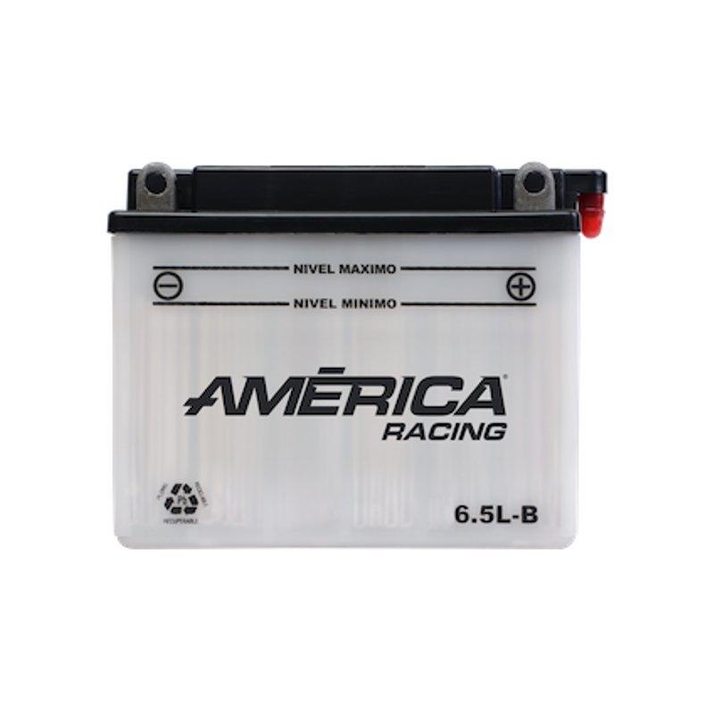 Motobatería América 6.5L-B (65 CCA), convencional marca America
