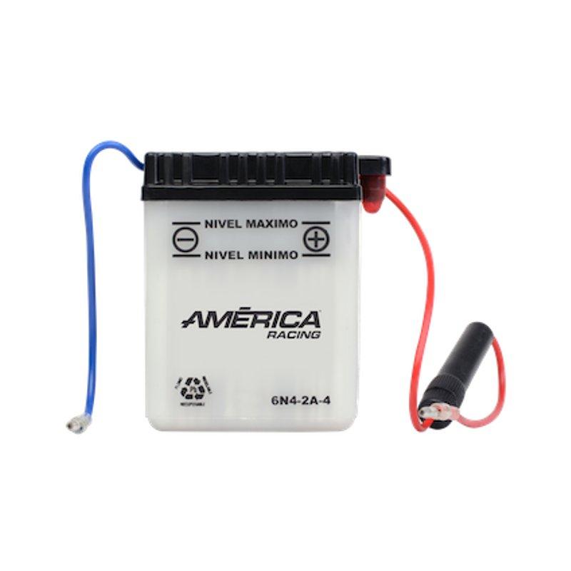 Motobatería América 6N4-2A-4 (20 CCA), convencional marca America