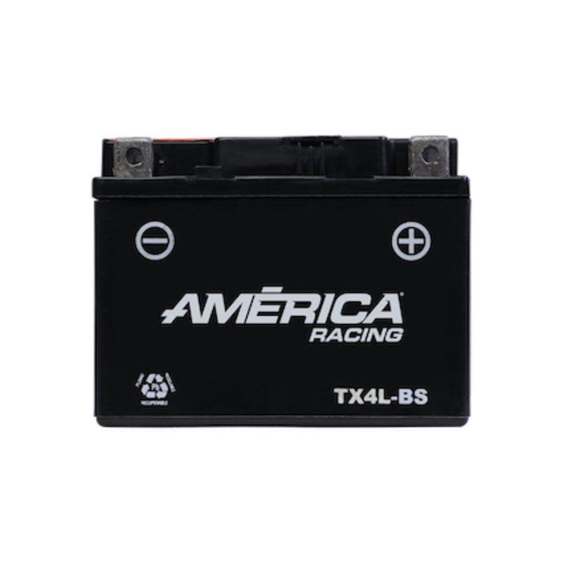 Motobatería América TX4L-BS (50 CCA), AGM libre mantenimiento marca America