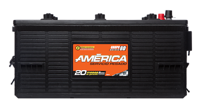 BATERIA AMERICA 8D 1125 CCA SERVICIO PESADO