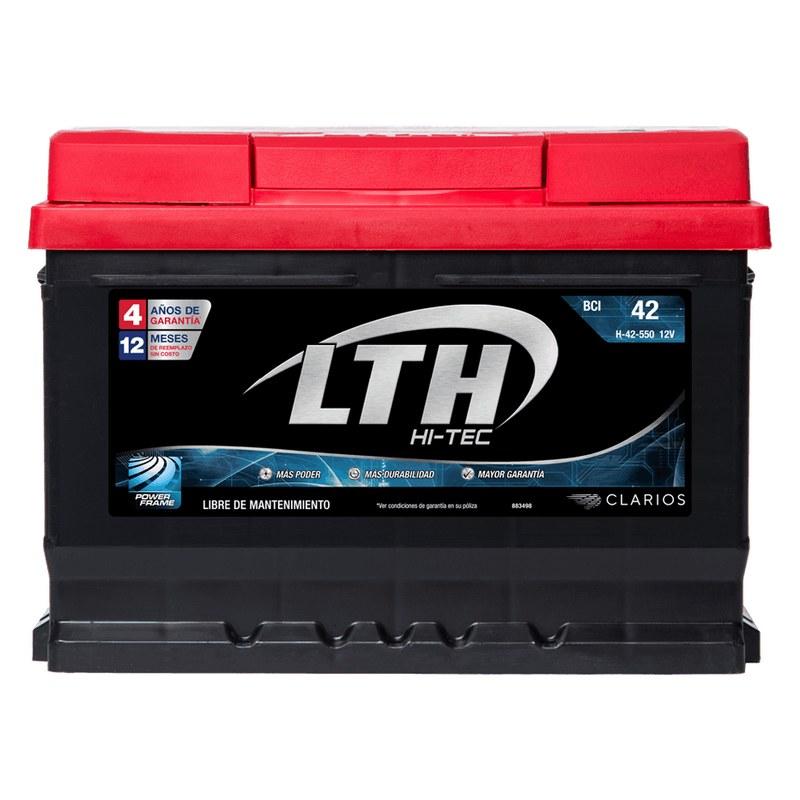 BATERIA LTH 42 550 CCA HI-TEC