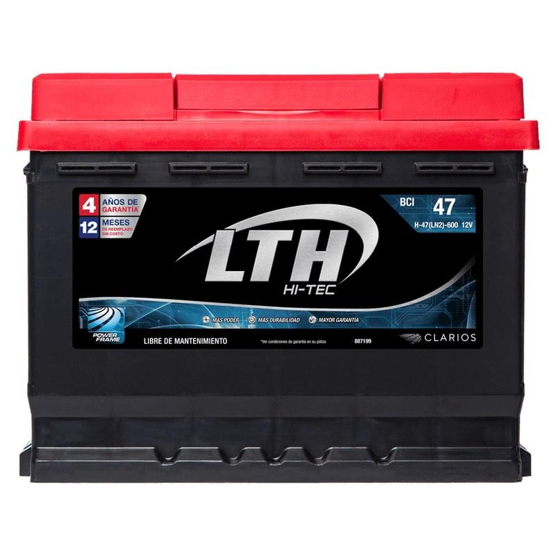 BATERIA LTH 47 600 CCA HI-TEC