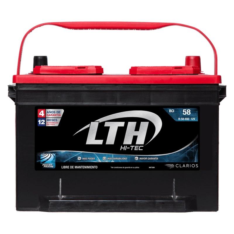 BATERIA LTH 58 650 CCA HI-TEC