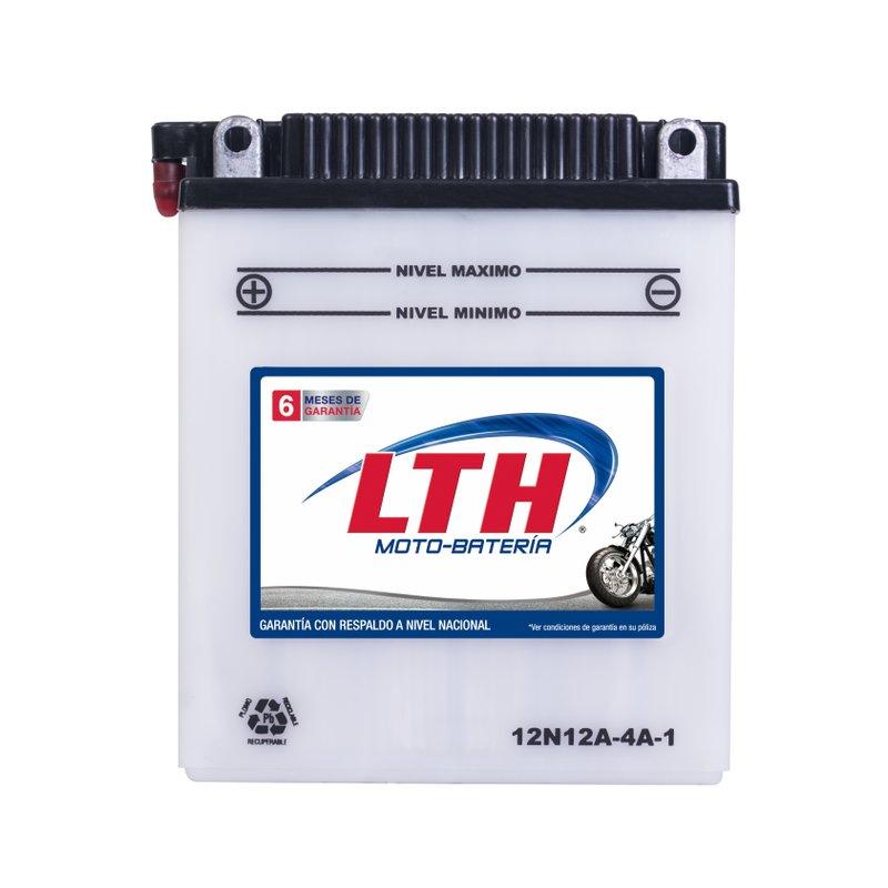 Motobatería LTH 12N12A-4A-1 (120 CCA), convencional