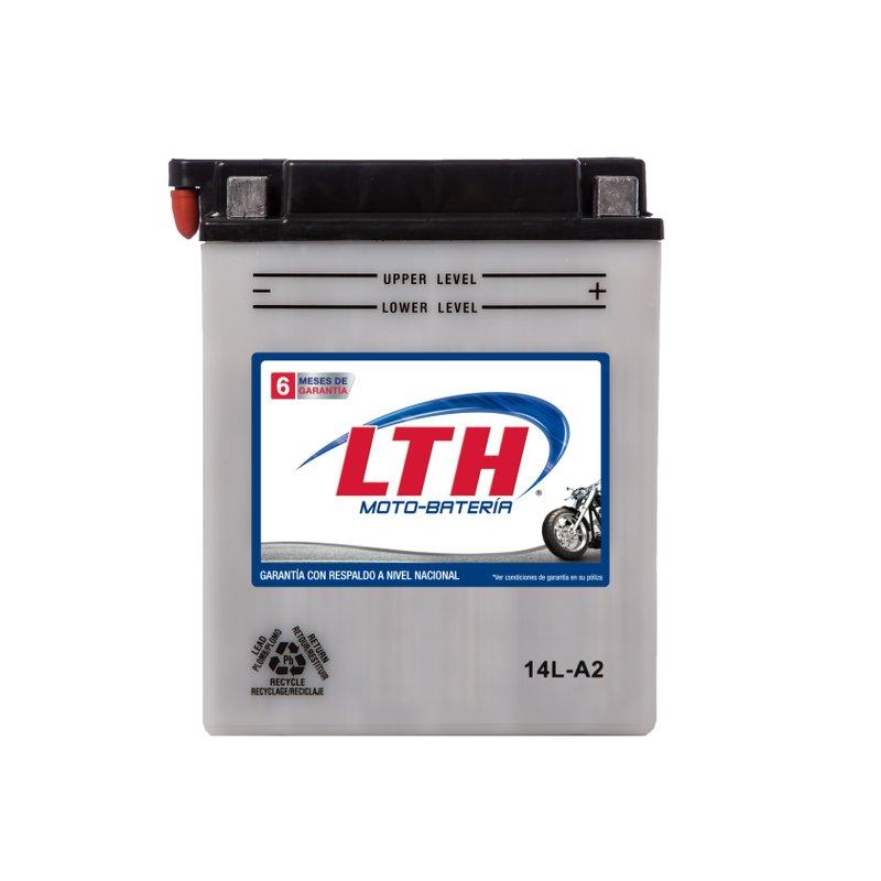 Motobatería LTH 14L-A2 (175 CCA), convencional