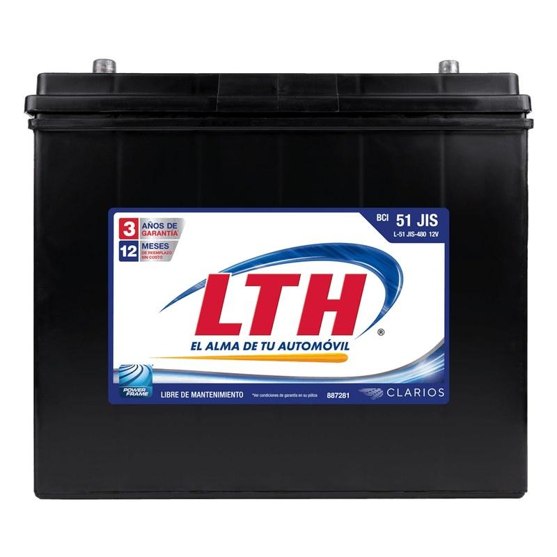 BATERIA LTH 51 JIS 480 CCA