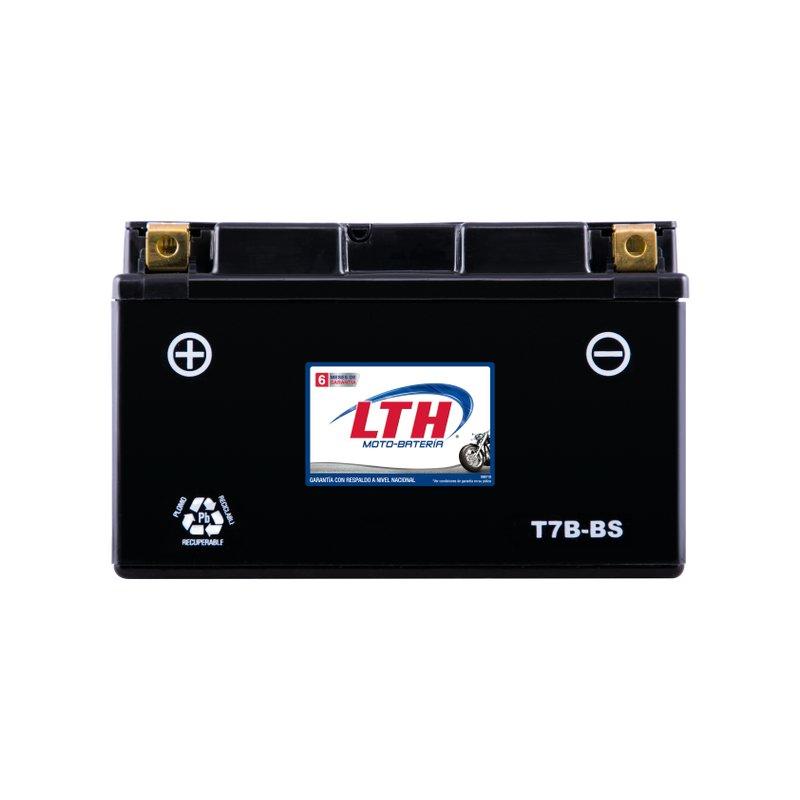 Motobatería LTH T7B-BS (95 CCA), AGM libre mantenimiento
