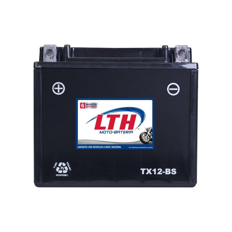 Motobatería LTH TX12-BS (170 CCA), AGM libre mantenimiento
