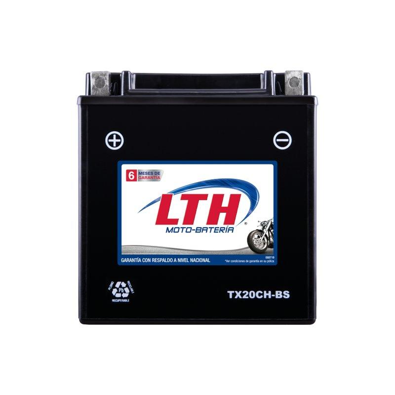 Motobatería LTH TX20CH-BS (270 CCA), AGM libre mantenimiento