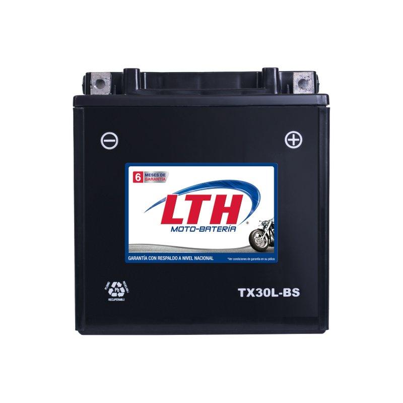 Motobatería LTH TX30L-BS (450 CCA), AGM libre mantenimiento