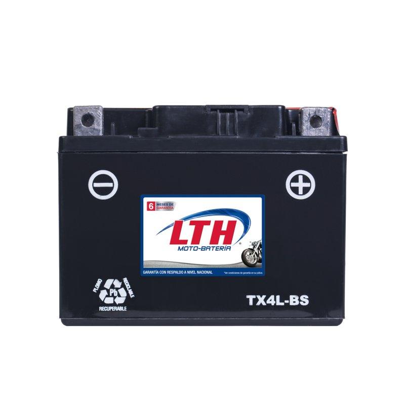 Motobatería LTH TX4L-BS (50 CCA), AGM libre mantenimiento