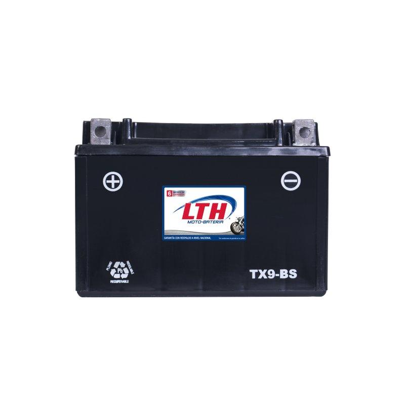 Motobatería LTH TX9-BS (120 CCA), AGM libre mantenimiento