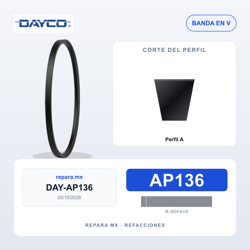 BANDA DAYCO AP136