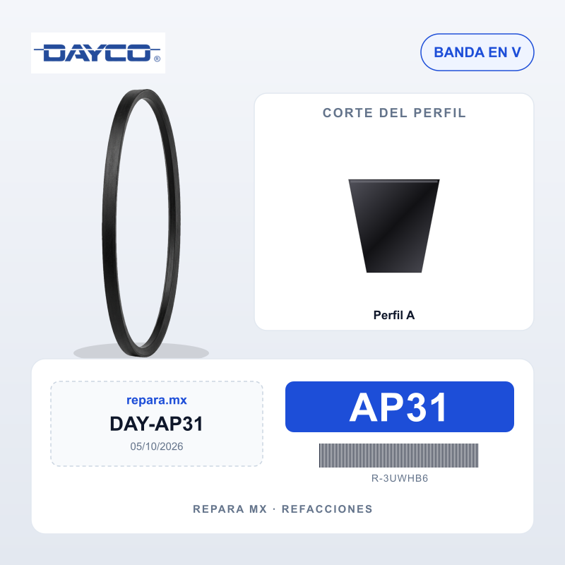 BANDA DAYCO AP31
