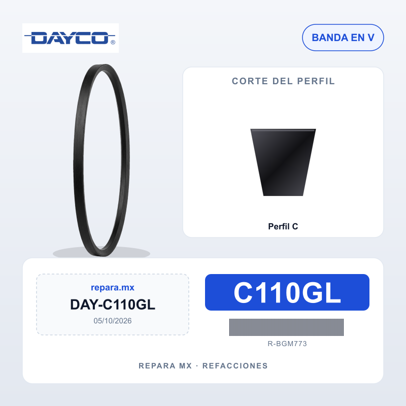 BANDA DAYCO GOLD LABEL C110GL