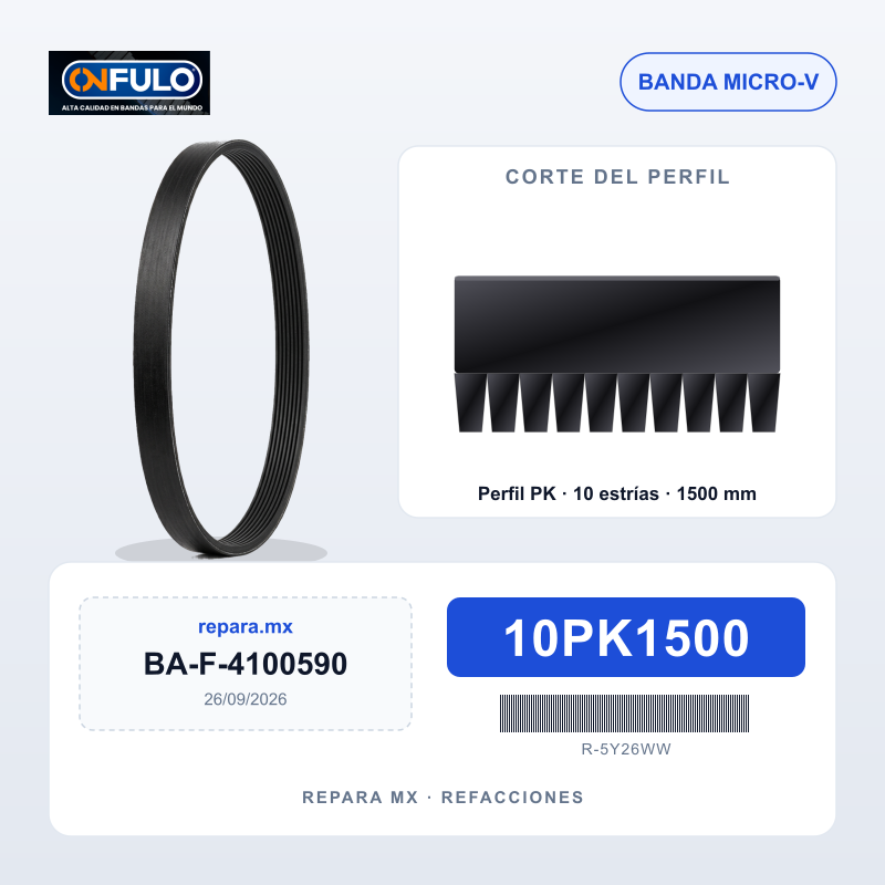 BANDA FULO MULTI-V 10PK1500