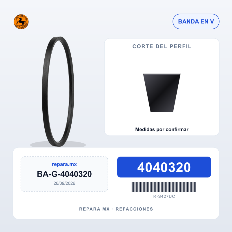 BANDA CONTINENTAL 4040320