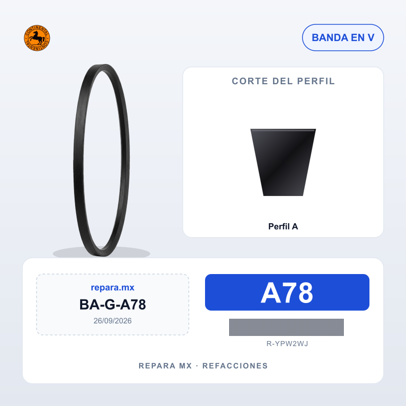 BANDA HY-T PLUS A78 marca Continental