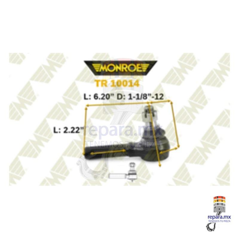 Terminal de dirección derecha 2838R Monroe eje Dana 9500-12000