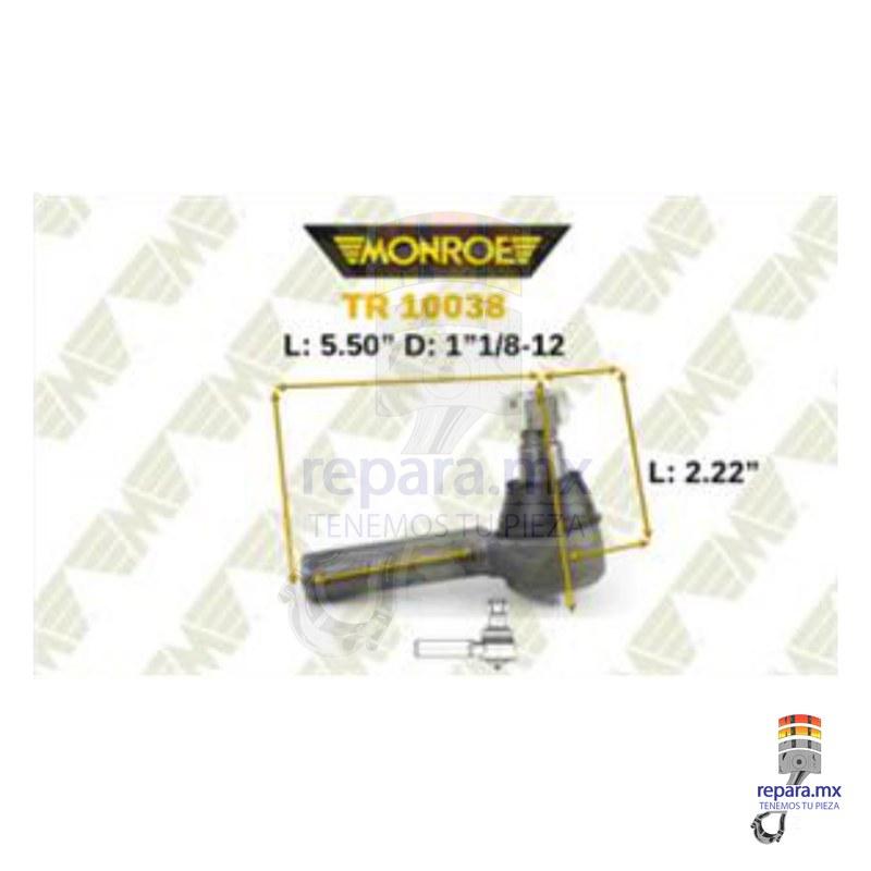 Terminal de dirección derecha 187R Monroe Chevrolet / Dodge