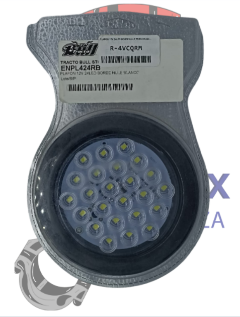 PLAFON 12V 24LED BORDE HULE TORNI BLANCO