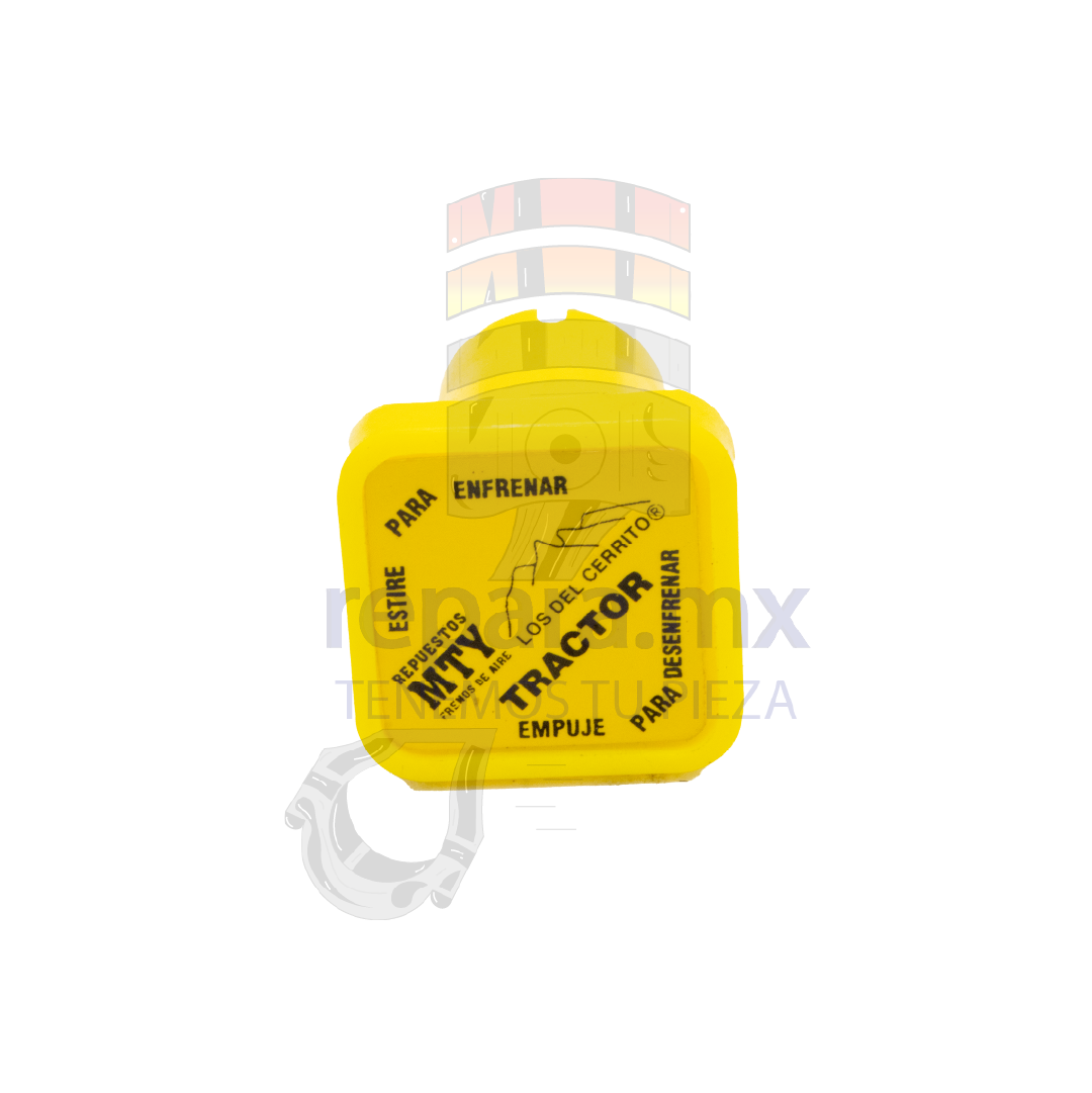 PERILLA PARA VALVULA TABLERO PP-DC . MV-2 AMARILLA MT1