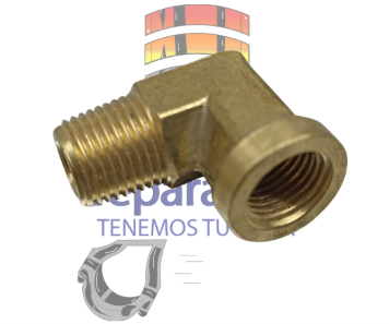 CODO HEMBRA MACHO 1/8 NPT