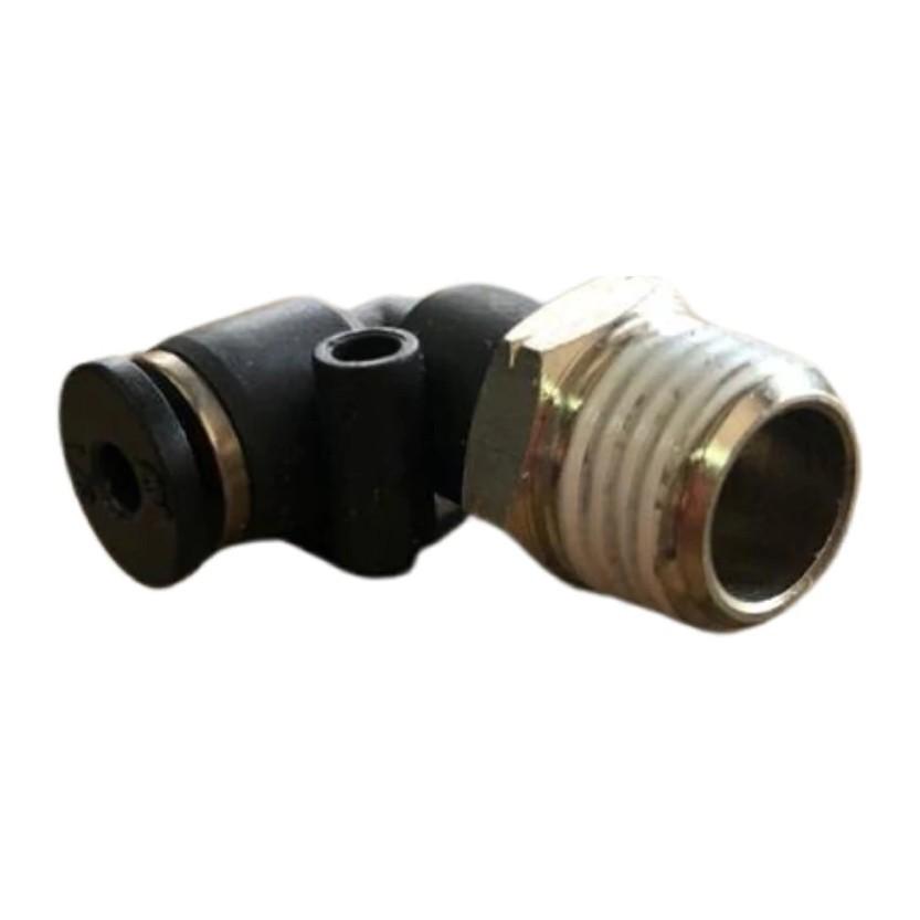 CODO MACHO A 90 DE 1/8 A 1/4 NPT COVALCA PLASTICO LINEA ECONOMICA