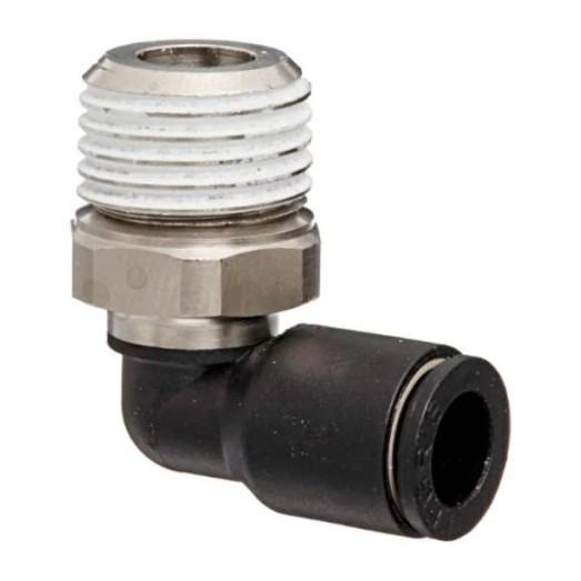CODO MACHO A 90 DE 1/4 A 1/8 NPT COVALCA PLASTICO LINEA ECONOMICA